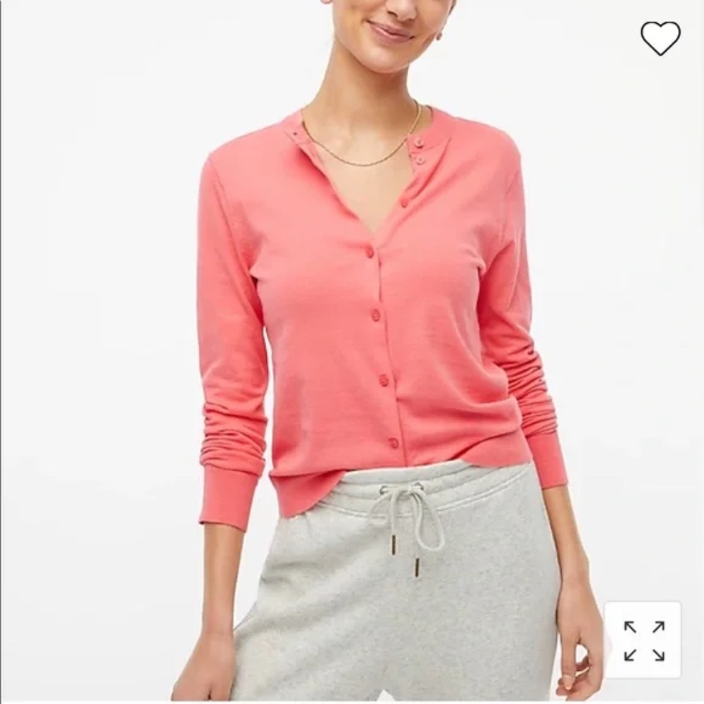 J.Crew Pink Cardigan
